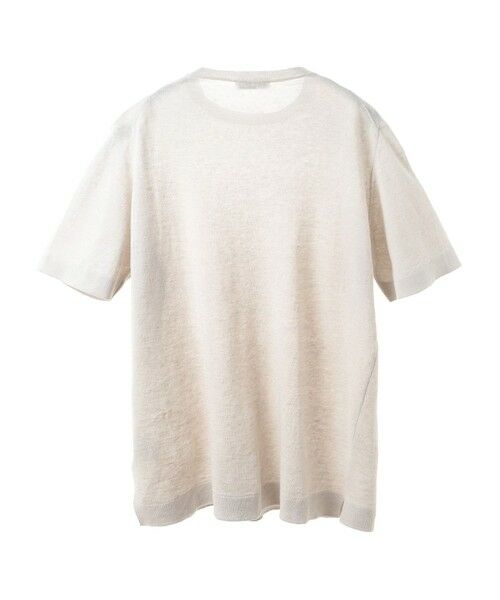 MEN'S BIGI / メンズビギ Tシャツ | 【FILIPPO DE LAURENTIIS/フィリッポ デ ローレンティス】綿麻ハイゲージニットTEE | 詳細4