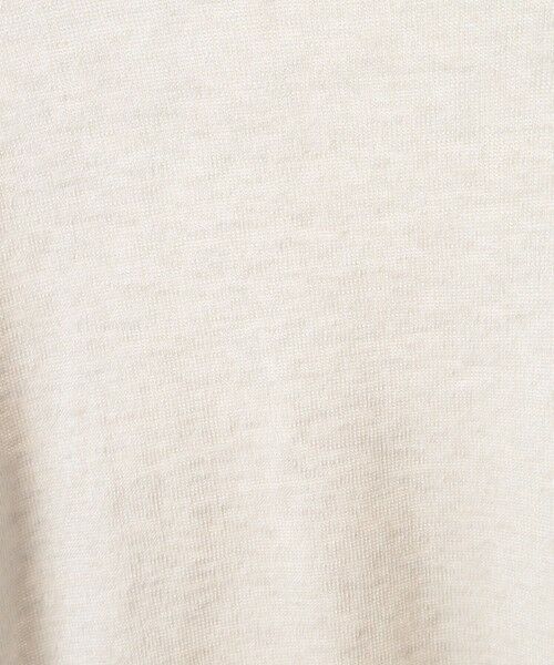 MEN'S BIGI / メンズビギ Tシャツ | 【FILIPPO DE LAURENTIIS/フィリッポ デ ローレンティス】綿麻ハイゲージニットTEE | 詳細5