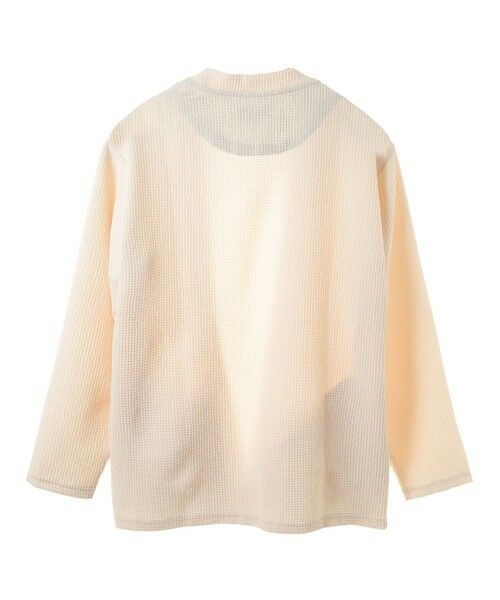 MEN'S BIGI / メンズビギ カーディガン・ボレロ | ワッフルシアサッカー素材カーディガン | 詳細8