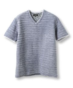 MEN'S BIGI / メンズビギ Tシャツ | スラブタック天竺素材Tシャツ＜吸水速乾＞