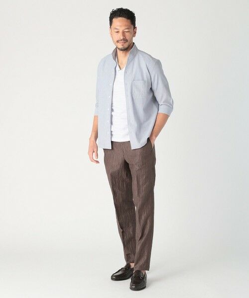 MEN'S BIGI / メンズビギ Tシャツ | スラブタック天竺素材Tシャツ＜吸水速乾＞ | 詳細6