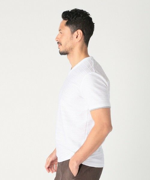 MEN'S BIGI / メンズビギ Tシャツ | スラブタック天竺素材Tシャツ＜吸水速乾＞ | 詳細2