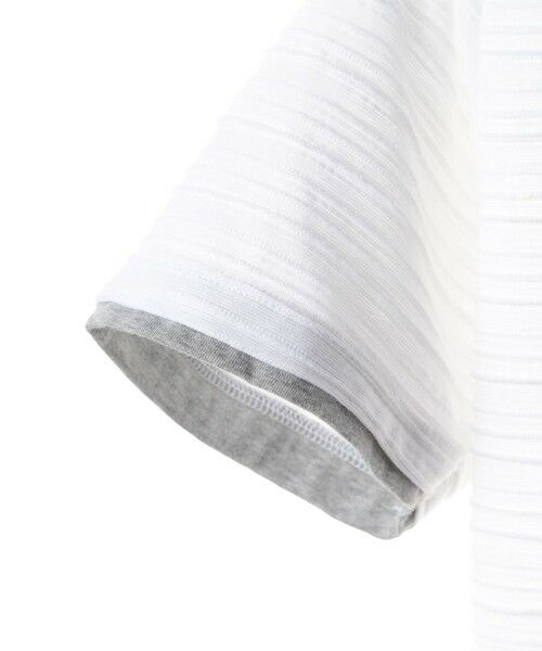 MEN'S BIGI / メンズビギ Tシャツ | スラブタック天竺素材Tシャツ＜吸水速乾＞ | 詳細7