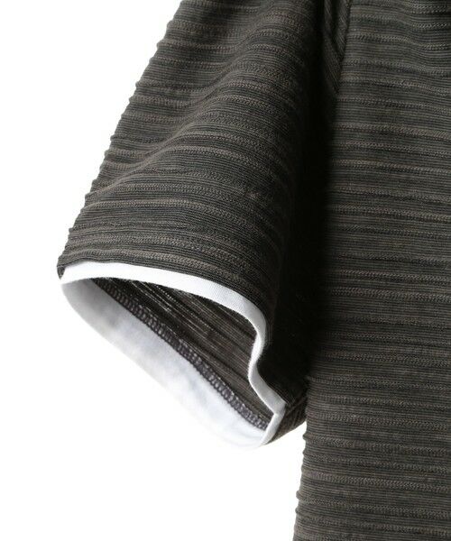 MEN'S BIGI / メンズビギ Tシャツ | スラブタック天竺素材Tシャツ＜吸水速乾＞ | 詳細23