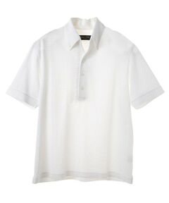 MEN'S BIGI / メンズビギ ポロシャツ | 【ACTIVE TAILOR】サッカー織りポロシャツ<COOL MAX/吸水速乾>