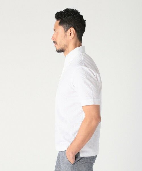 MEN'S BIGI / メンズビギ ポロシャツ | 【ACTIVE TAILOR】サッカー織りポロシャツ<COOL MAX/吸水速乾> | 詳細2