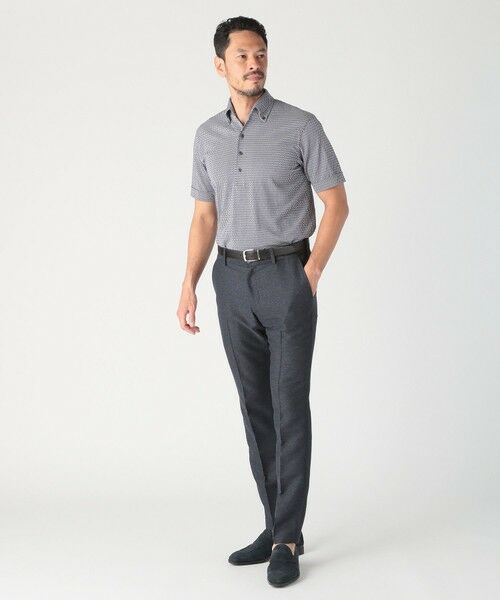 MEN'S BIGI / メンズビギ ポロシャツ | 【ACTIVE TAILOR】サッカー織りポロシャツ<COOL MAX/吸水速乾> | 詳細12