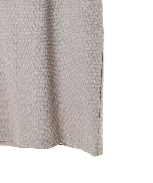 MEN'S BIGI / メンズビギ Tシャツ | シェブロン柄リンクスジャカードTシャツ<接触冷感><抗菌防臭> | 詳細10