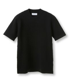 MEN'S BIGI / メンズビギ Tシャツ | ブリスターニットジャカードカットソー