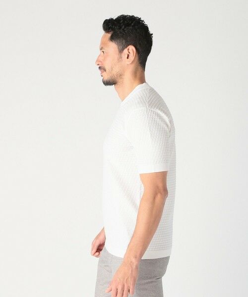 MEN'S BIGI / メンズビギ Tシャツ | ブリスターニットジャカードカットソー | 詳細2