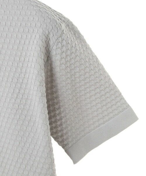 MEN'S BIGI / メンズビギ Tシャツ | ブリスターニットジャカードカットソー | 詳細9