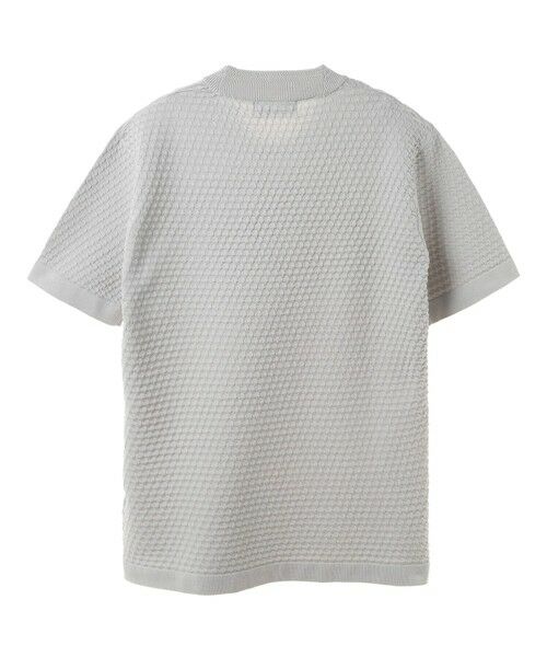 MEN'S BIGI / メンズビギ Tシャツ | ブリスターニットジャカードカットソー | 詳細11