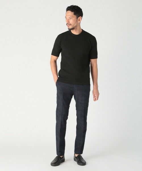 MEN'S BIGI / メンズビギ Tシャツ | ブリスターニットジャカードカットソー | 詳細14