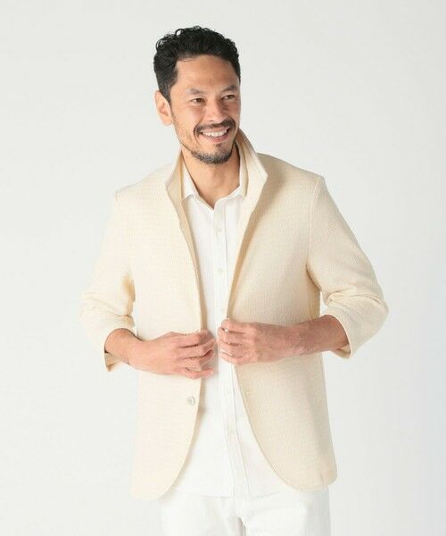 MEN'S BIGI / メンズビギ その他アウター | トリコットジャージ素材カットジャケット | 詳細1