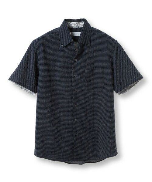 MEN'S BIGI / メンズビギ シャツ・ブラウス | 【ACTIVE TAILOR/アクティブテイラー】カールマイヤーボタンダウンシャツ（ネイビー）