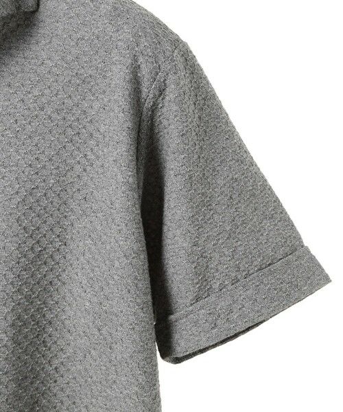 MEN'S BIGI / メンズビギ ポロシャツ | シャーリングジャカードポロシャツ | 詳細9