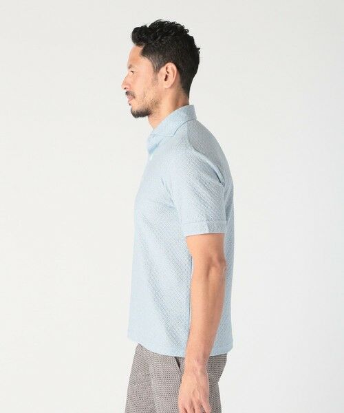 MEN'S BIGI / メンズビギ ポロシャツ | シャーリングジャカードポロシャツ | 詳細19
