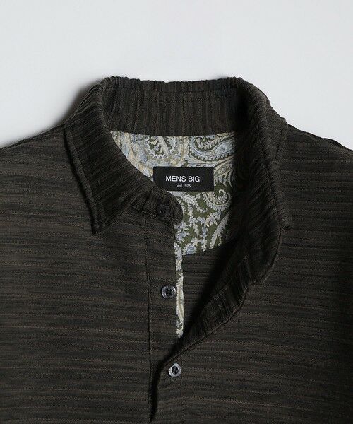 MEN'S BIGI / メンズビギ ポロシャツ | 【WEB限定】スラブタック天竺素材ポロシャツ＜吸水速乾＞ | 詳細14