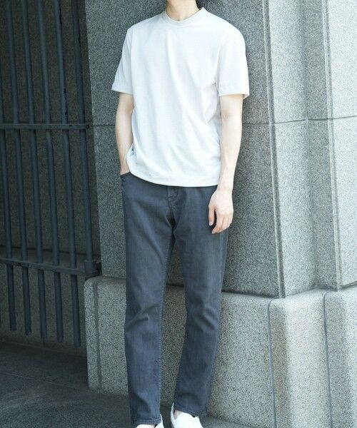 MEN'S BIGI / メンズビギ Tシャツ | 【WEB限定】ドットメッシュジャージTシャツ＜吸水速乾/通気性＞ | 詳細2