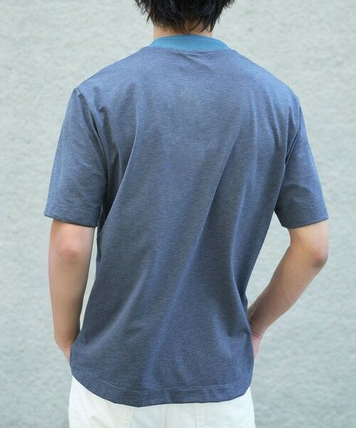 MEN'S BIGI / メンズビギ Tシャツ | 【WEB限定】ドットメッシュジャージTシャツ＜吸水速乾/通気性＞ | 詳細10