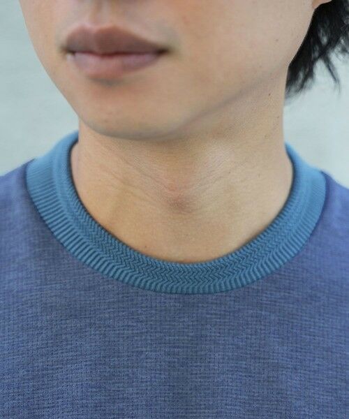 MEN'S BIGI / メンズビギ Tシャツ | 【WEB限定】ドットメッシュジャージTシャツ＜吸水速乾/通気性＞ | 詳細11