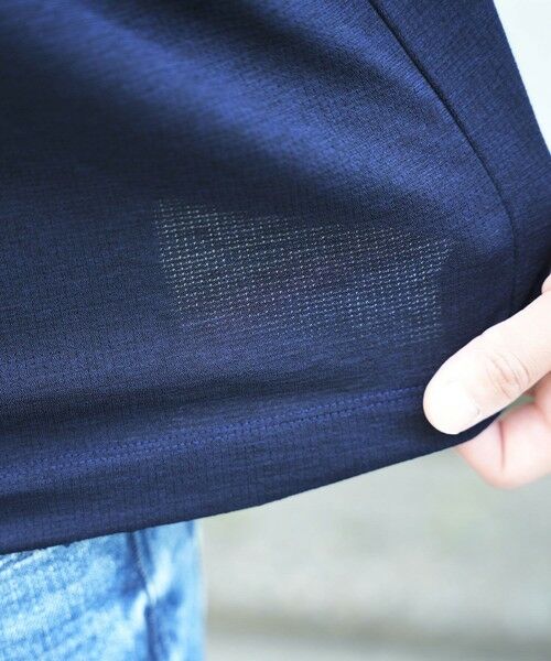 MEN'S BIGI / メンズビギ Tシャツ | 【WEB限定】ドットメッシュジャージTシャツ＜吸水速乾/通気性＞ | 詳細29