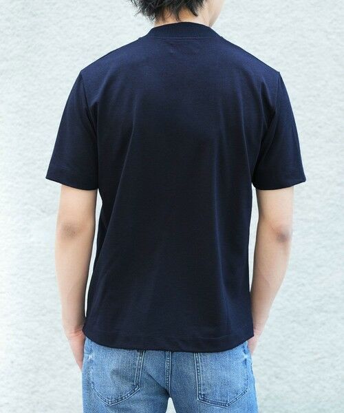 MEN'S BIGI / メンズビギ Tシャツ | 【WEB限定】ドットメッシュジャージTシャツ＜吸水速乾/通気性＞ | 詳細27