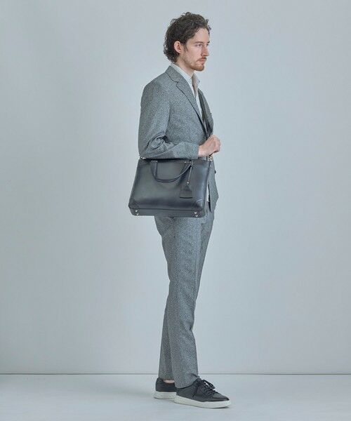 MEN'S BIGI / メンズビギ トートバッグ | 【SEEKER/シーカー】別注 ムラレザー2WAYブリーフケース | 詳細6