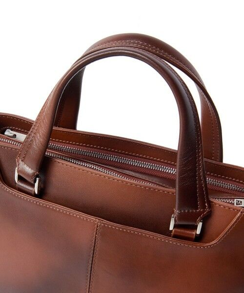 MEN'S BIGI / メンズビギ トートバッグ | 【SEEKER/シーカー】別注 ムラレザー2WAYブリーフケース | 詳細10