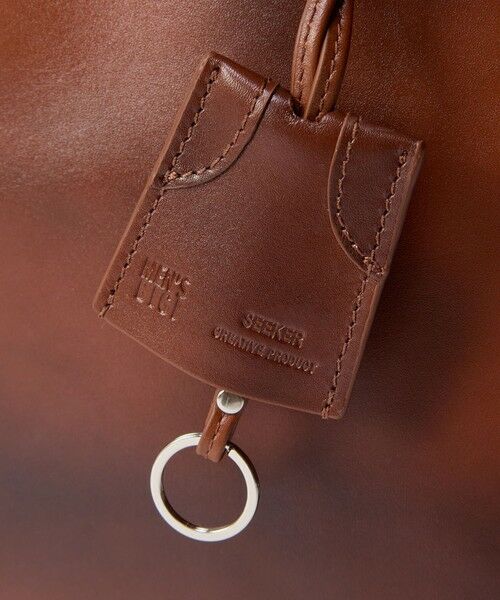 MEN'S BIGI / メンズビギ トートバッグ | 【SEEKER/シーカー】別注 ムラレザー2WAYブリーフケース | 詳細12