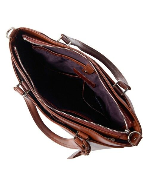 MEN'S BIGI / メンズビギ トートバッグ | 【SEEKER/シーカー】別注 ムラレザー2WAYブリーフケース | 詳細15