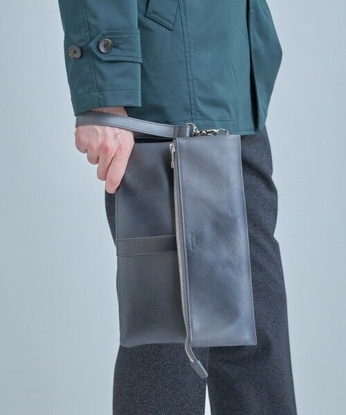 MEN'S BIGI / メンズビギ クラッチ・パーティバッグ | 【SEEKER/シーカー】別注 2wayクラッチ&ショルダーバッグ | 詳細4