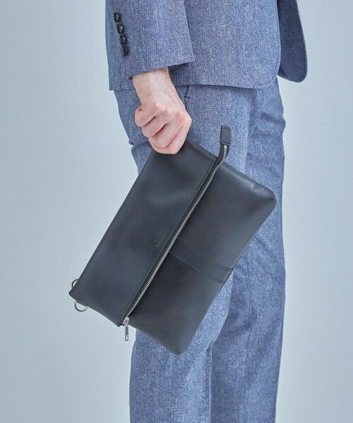 MEN'S BIGI / メンズビギ クラッチ・パーティバッグ | 【SEEKER/シーカー】別注 2wayクラッチ&ショルダーバッグ | 詳細4