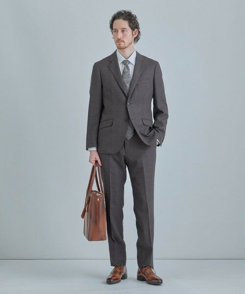 MEN'S BIGI / メンズビギ トートバッグ | 【SEEKER/シーカー】別注 ムラレザー2wayトート&ショルダーバッグ | 詳細4