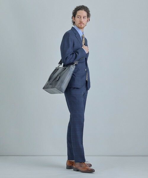 MEN'S BIGI / メンズビギ トートバッグ | 【SEEKER/シーカー】別注 ムラレザー2wayトート&ショルダーバッグ | 詳細5