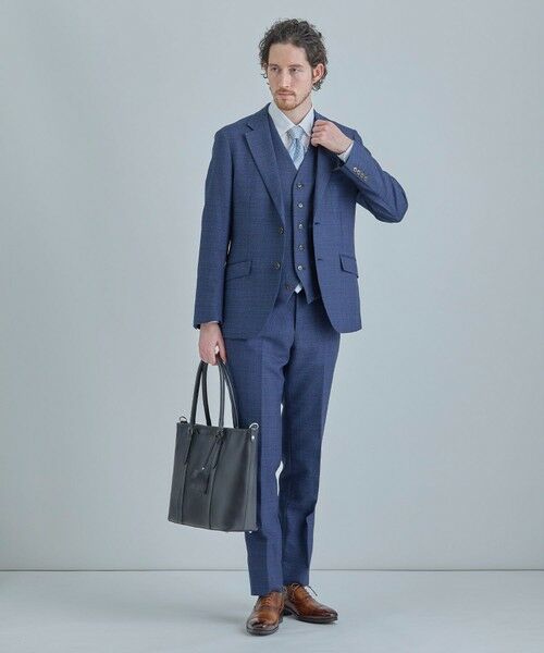 MEN'S BIGI / メンズビギ トートバッグ | 【SEEKER/シーカー】別注 ムラレザー2wayトート&ショルダーバッグ | 詳細6