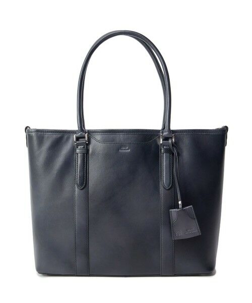 MEN'S BIGI / メンズビギ トートバッグ | 【SEEKER/シーカー】別注 ムラレザー2wayトート&ショルダーバッグ（ブラック）