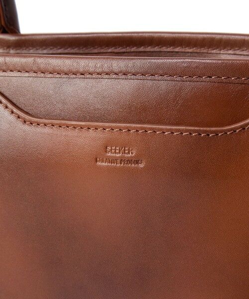 MEN'S BIGI / メンズビギ トートバッグ | 【SEEKER/シーカー】別注 ムラレザー2wayトート&ショルダーバッグ | 詳細10