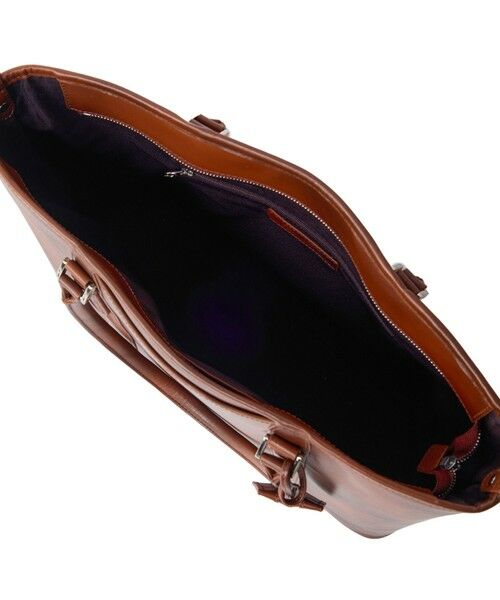 MEN'S BIGI / メンズビギ トートバッグ | 【SEEKER/シーカー】別注 ムラレザー2wayトート&ショルダーバッグ | 詳細14