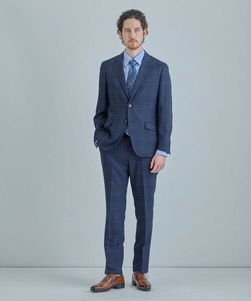 MEN'S BIGI / メンズビギ ネクタイ | 【TIE YOUR TIE /タイユアタイ】フローラルシャドーストライプ柄ネクタイ | 詳細1