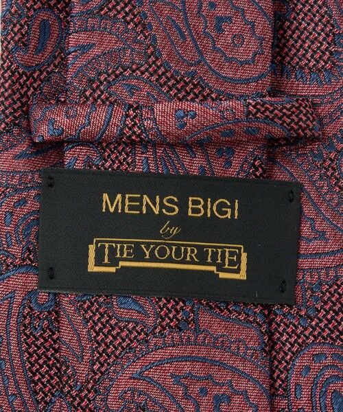 MEN'S BIGI / メンズビギ ネクタイ | 【TIE YOUR TIE /タイユアタイ】配色ペイズリー柄ネクタイ | 詳細4