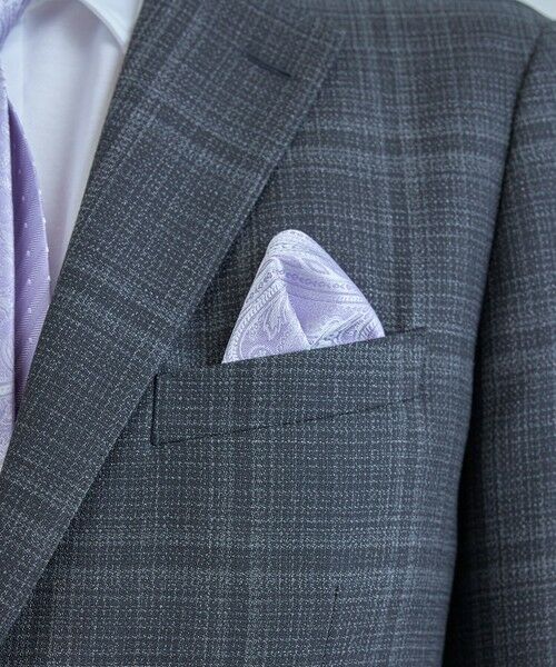 MEN'S BIGI / メンズビギ その他小物 | シャドーペイズリー柄シルクチーフ | 詳細5