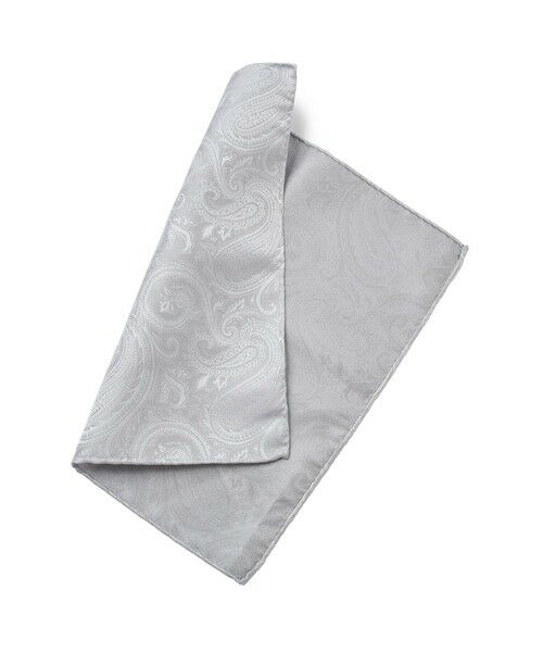 MEN'S BIGI / メンズビギ その他小物 | シャドーペイズリー柄シルクチーフ | 詳細8