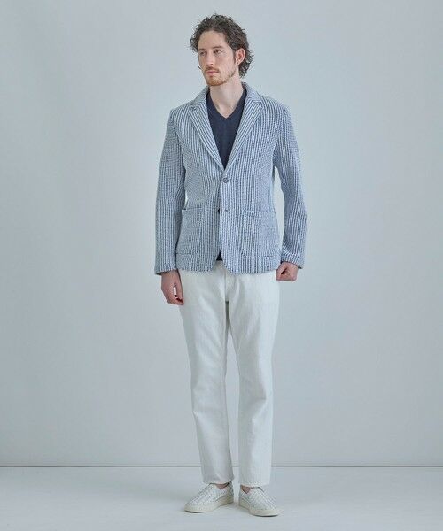 MEN'S BIGI / メンズビギ スニーカー | イントレチャートレザースニーカー | 詳細2