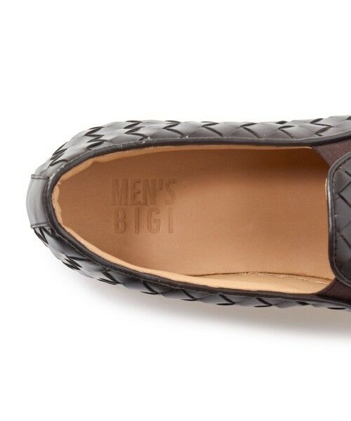 MEN'S BIGI / メンズビギ スニーカー | イントレチャートレザースニーカー | 詳細12