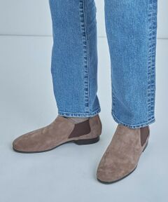 MEN'S BIGI / メンズビギ ブーツ（ロング丈） | 山羊皮サイドゴアブーツ