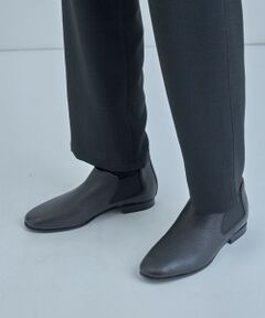 MEN'S BIGI / メンズビギ ブーツ（ロング丈） | 山羊皮サイドゴアブーツ