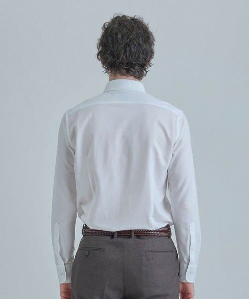 MEN'S BIGI / メンズビギ シャツ・ブラウス | J-CAMICIE ハイゲージジャージドレスシャツ（Albini×RENU）＜ストレッチ＞ | 詳細3