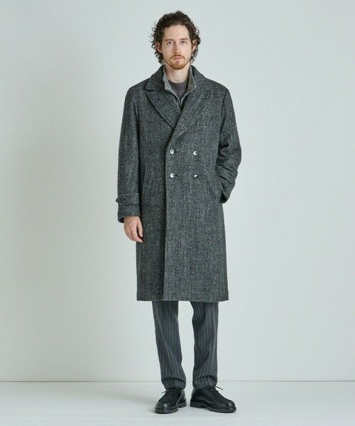 MEN'S BIGI / メンズビギ その他アウター | ヴィンテージツイードダブルブレステッドコート | 詳細2