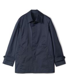 MEN'S BIGI / メンズビギ ステンカラーコート | LIMONTA EAST ストレッチギャバ ステンカラーコート＜ストレッチ・防風・撥水・透湿性＞